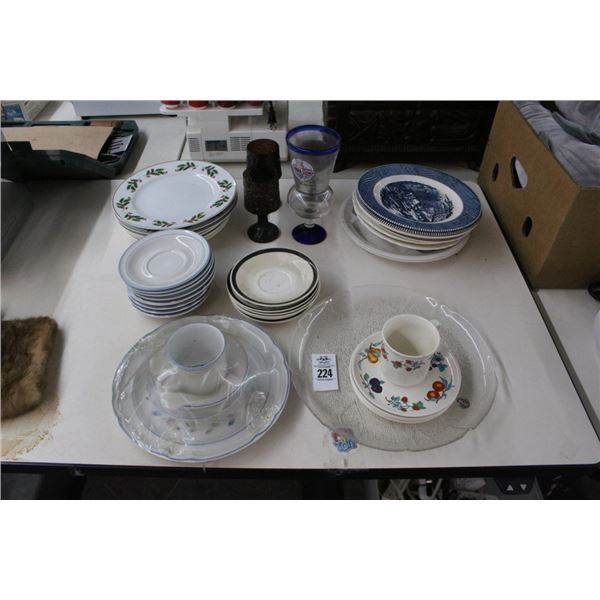 Asst. China, Glassware