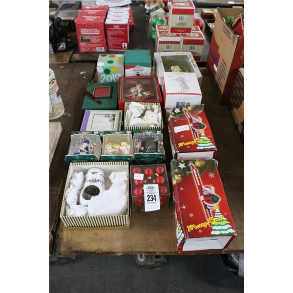 Asst. Miniature Christmas Décor, Ornaments