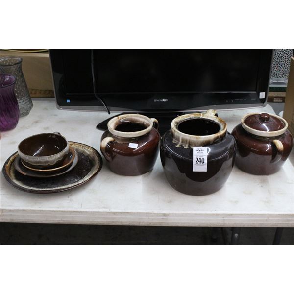 Asst. Ceramic Pots, Plates