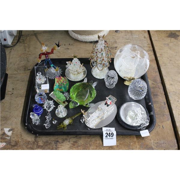 Asst. Miniature Crystal Décor