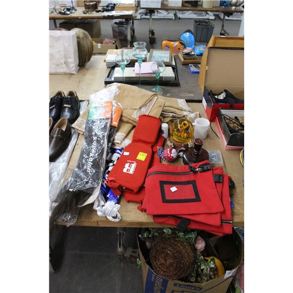 Asst. Placemats, Hair Extensions, Daytona Wall Décor, Padding