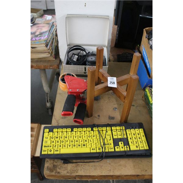 Asst. Keyboards, Tape Guns, Computer Accessories