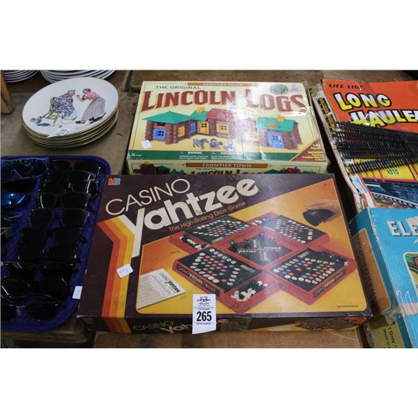 Casino Game, Lincoln Logs