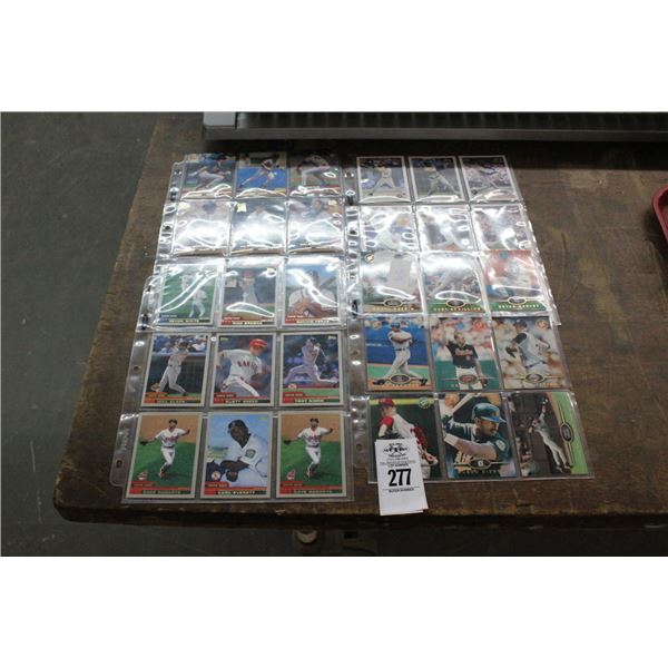 Asst. Baseball Cards In Sleeves