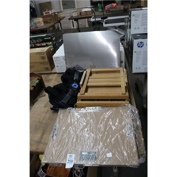 Leg Brace w/Artist Easel