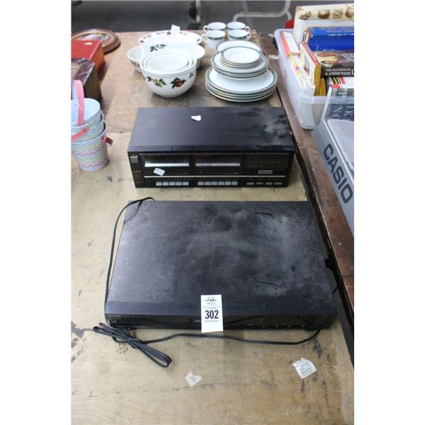 Sharp CD Player w/Sanyo Cassette Deck