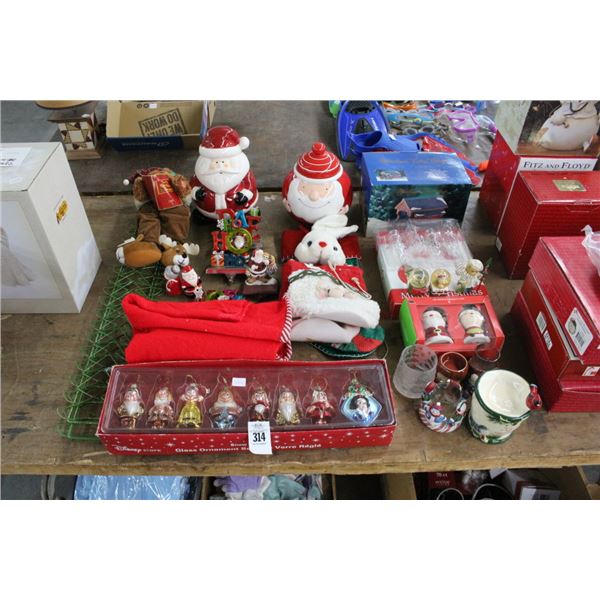Snow White/Seven Dwarfs Ornaments/Others, Snow Globes, Christmas Décor