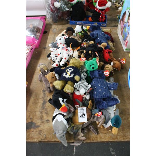 TY Beanie Babies, Asst. Plush Toys
