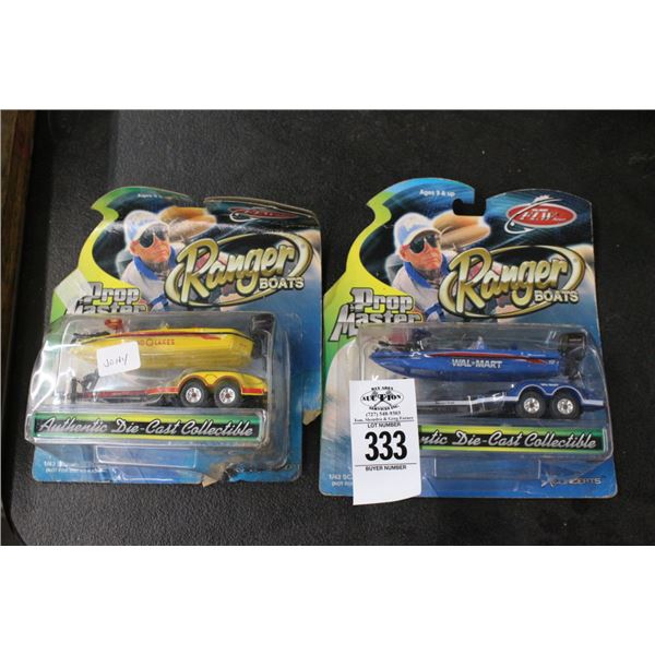 Ranger Die Cast Boats On Trailers - 2