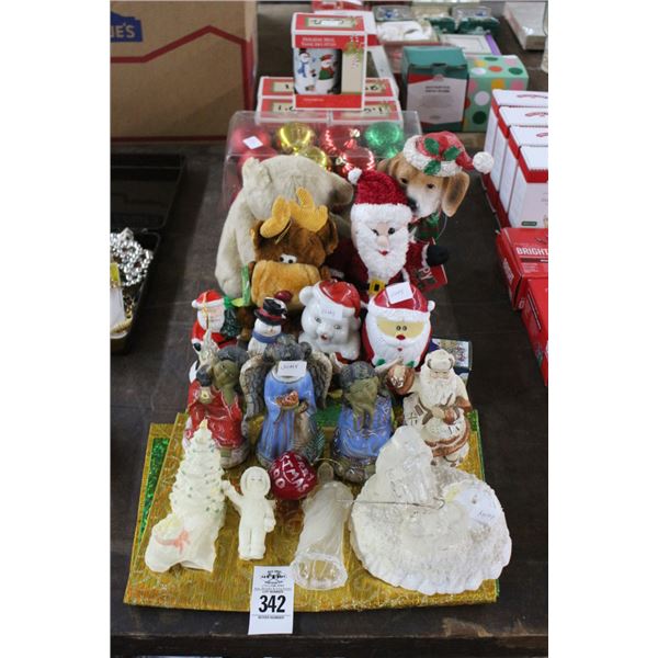 Asst. Christmas Ornaments, Mugs