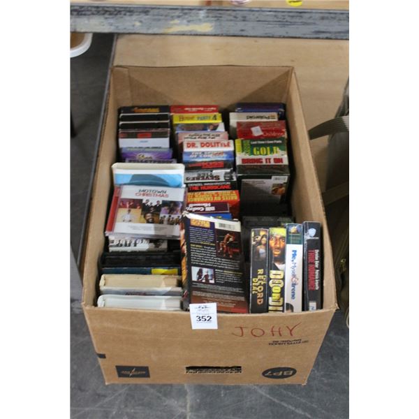 Asst. VHS/DVD Movies