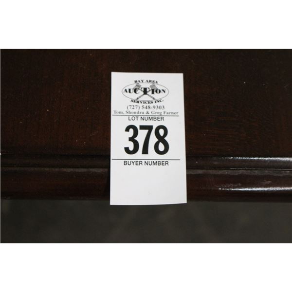 Cherry Queen Anne Claw Foot Coffee/End Table Set - 3 Pc.