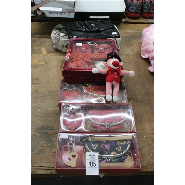 Valentine Purse Sets, Dress Set, Designer Bags
