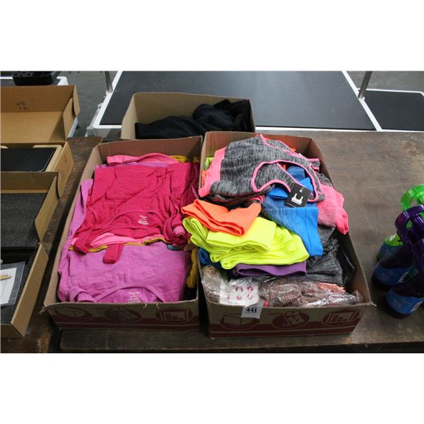 Asst. New Woman's Exercise Clothing - Large Quantity