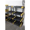 Image 1 : Black/Yellow Plastic Storage Shelving