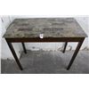 Image 1 : Faux Marble Top Hall Table