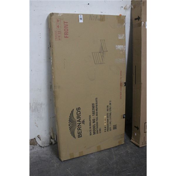 Bernards Driftwood Full Bed - Missing Rails - Box one of 2