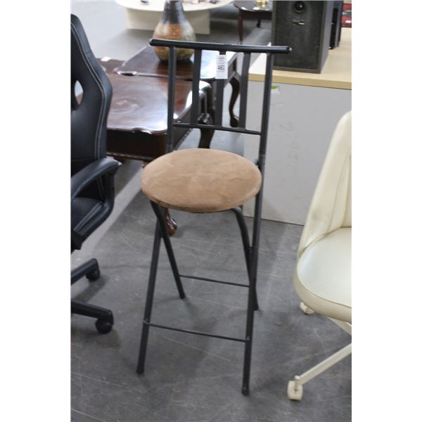 Folding Padded Stool