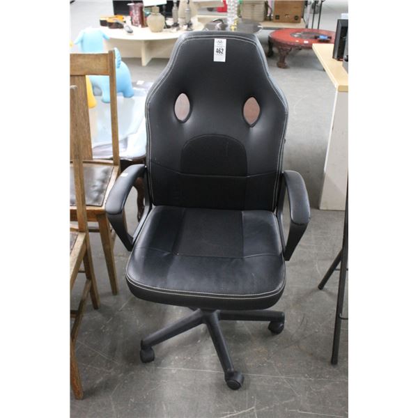 Contemporary Black Secretarial Chair