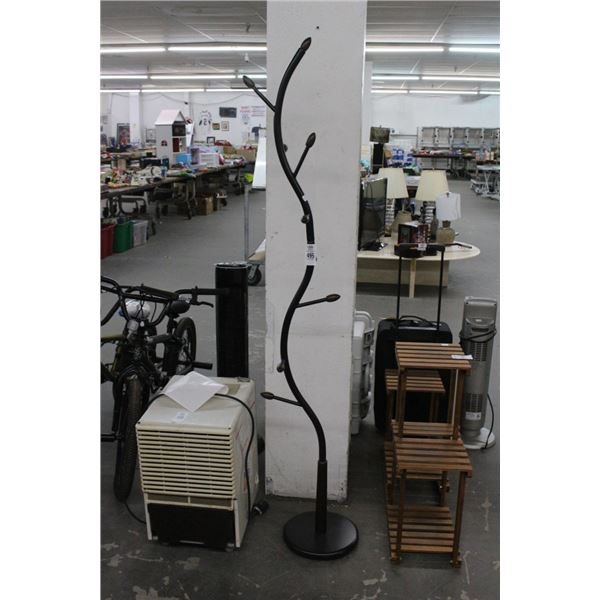 Tree Style Pedestal Coat/Hat Rack