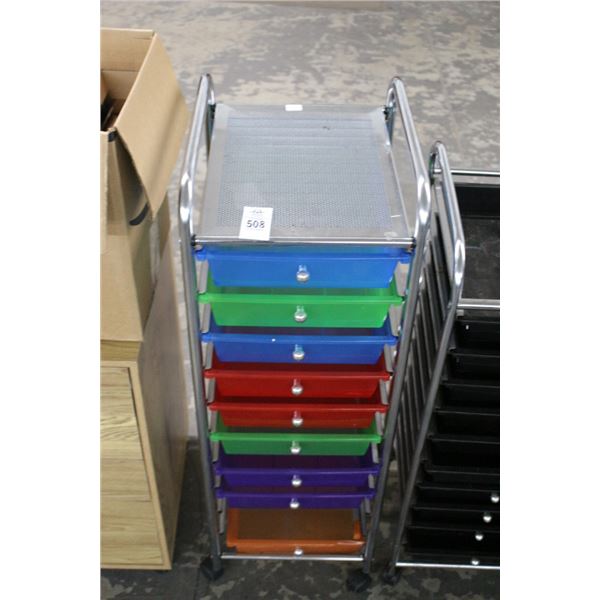 9 Drawer Cart