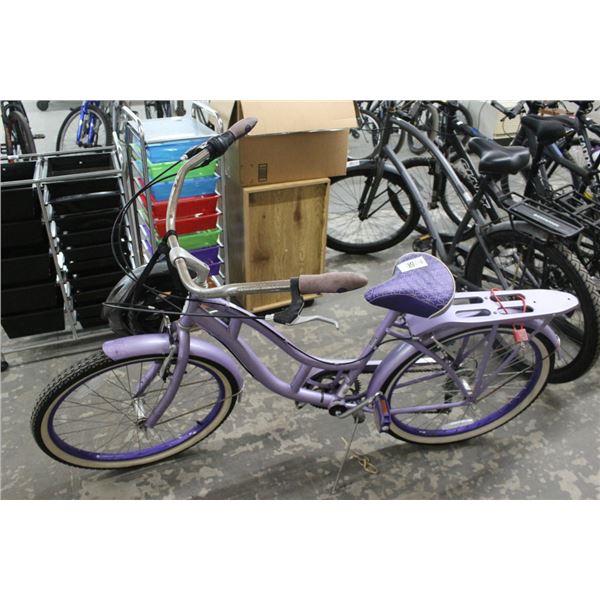 Schwinn Purple Cruiser Bike