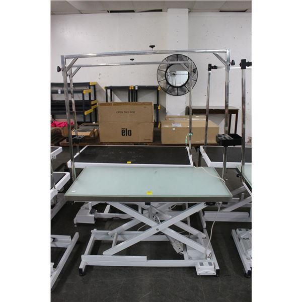 Electric Adjustable Height Pet Grooming Table