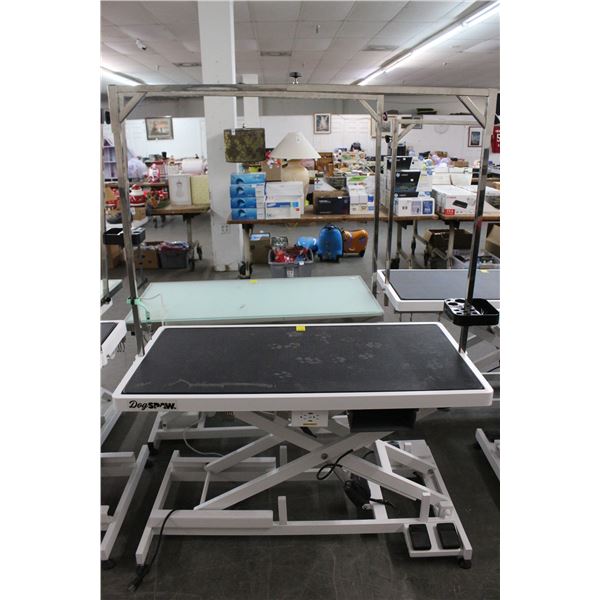 Electric Adjustable Height Pet Grooming Table
