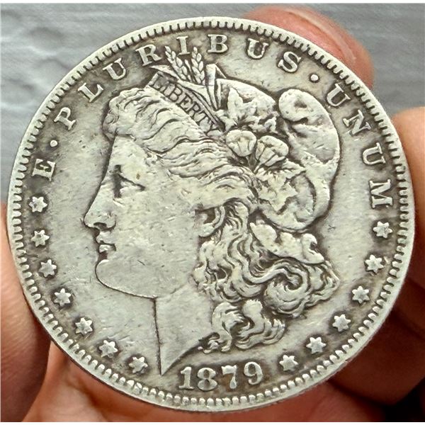MORGAN SILVER DOLLAR - 1879