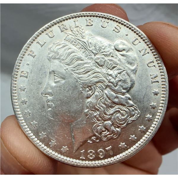 MORGAN SILVER DOLLAR - 1897