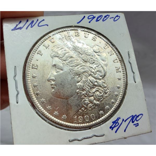 MORGAN SILVER DOLLAR - 1900O