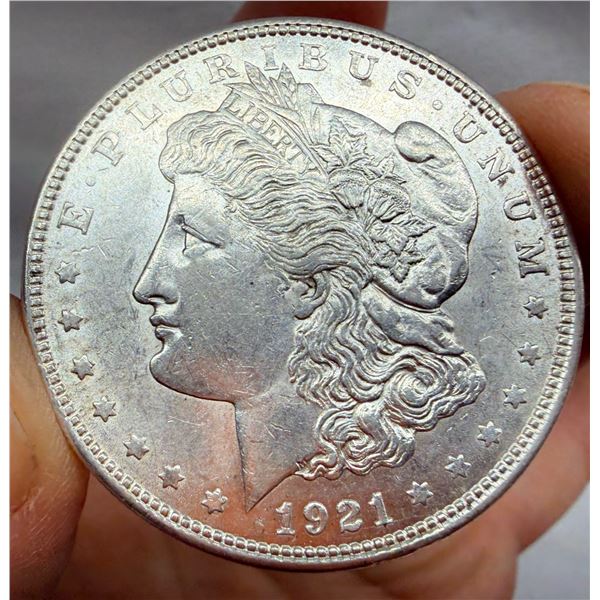 MORGAN SILVER DOLLAR - 1921D