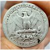 Image 12 : WALKING LIBERTY SILVER HALF DOLLARS - 1942, 1943; WASHINGTON SILVER QUARTERS - 1942, 1944; MERCURY D