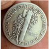Image 26 : WALKING LIBERTY SILVER HALF DOLLARS - 1942, 1943; WASHINGTON SILVER QUARTERS - 1942, 1944; MERCURY D