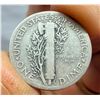 Image 3 : WALKING LIBERTY SILVER HALF DOLLARS - 1942, 1943; WASHINGTON SILVER QUARTERS - 1942, 1944; MERCURY D