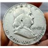 Image 3 : BEN FRANKLIN SILVER HALF DOLLARS - 1952D, 1963D