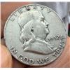 Image 5 : BEN FRANKLIN SILVER HALF DOLLARS - 1952D, 1963D