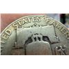 Image 8 : BEN FRANKLIN SILVER HALF DOLLARS - 1952D; WASHINGTON SILVER QUARTER - 1952D