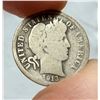 Image 11 : BARBER SILVER DIMES - 1905, 1908, 1908D, 1910, 1913, 1914, 1914D