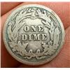 Image 16 : BARBER SILVER DIMES - 1905, 1908, 1908D, 1910, 1913, 1914, 1914D