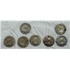 Image 2 : BARBER SILVER DIMES - 1905, 1908, 1908D, 1910, 1913, 1914, 1914D