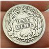 Image 6 : BARBER SILVER DIMES - 1905, 1908, 1908D, 1910, 1913, 1914, 1914D