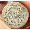 Image 8 : BARBER SILVER DIMES - 1905, 1908, 1908D, 1910, 1913, 1914, 1914D