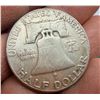 Image 4 : BEN FRANKLIN SILVER HALF DOLLARS - 1957, 1958D
