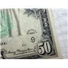 Image 5 : $50 FEDERAL RESERVE NOTE – SERIES OF 1934, LIGHT GREEN TREASURY SEAL - MINNEAPOLIS DISTRICT