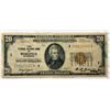 Image 1 : $20 NATIONAL CURRENCY ISSUED BY THE FEDERAL RESERVE BANK OF MINNEAPOLIS, MINNESOTA – 1929 S