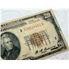 Image 9 : $20 NATIONAL CURRENCY ISSUED BY THE FEDERAL RESERVE BANK OF MINNEAPOLIS, MINNESOTA – 1929 S
