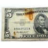 Image 7 : $5 SILVER CERTIFICATES- SERIES 1953, BLUE TREASURY SEAL AND SERIAL NUMBERS  - LOT OF 2