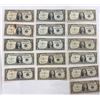 Image 1 : $1 SILVER CERTIFICATES - MULTIPLE SERIES - LOT OF 16