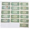 Image 2 : $1 SILVER CERTIFICATES - MULTIPLE SERIES - LOT OF 16